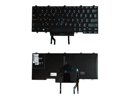 Laptop Keyboard compatible for DELL E5450 / E5470 / E7470 / E7450 BACKLITE