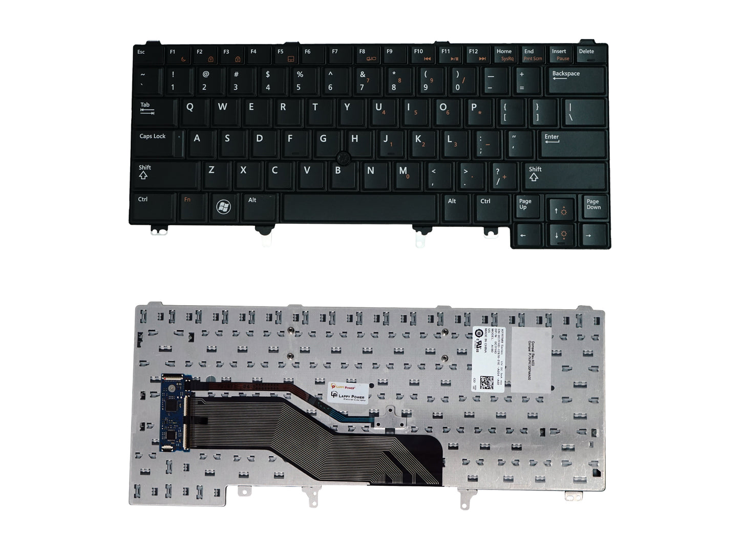 Laptop Keyboard compatible for DELL E5420 E6420 E6430 WITH MOUSE