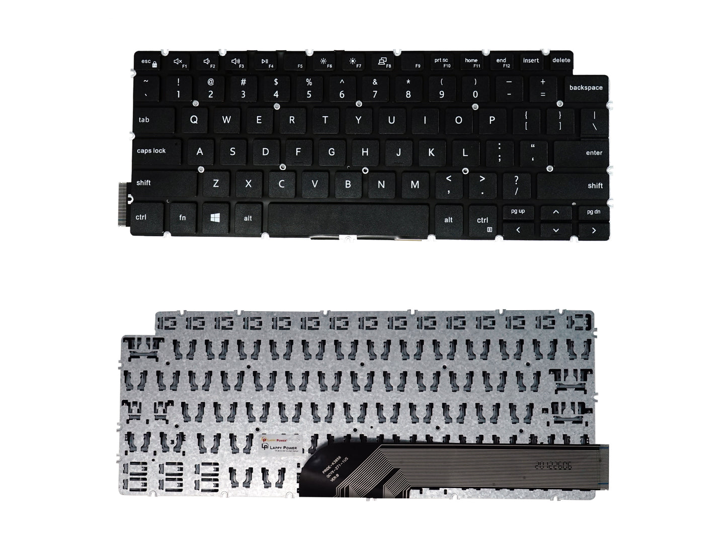 Laptop Keyboard compatible for DELL 14-7490/ 7491 / 3410 KEYBOARD ( KEY CUT )