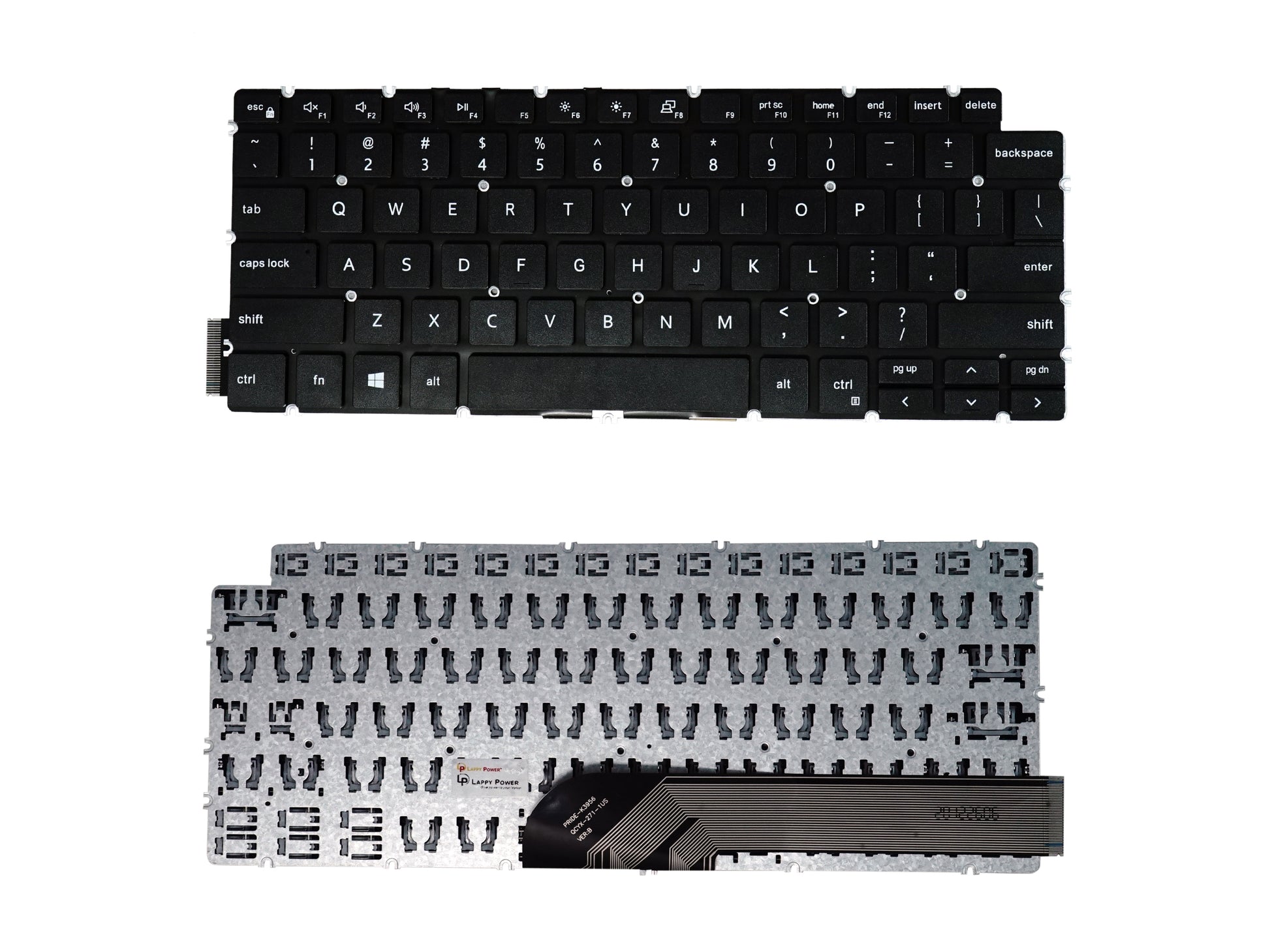 Laptop Keyboard compatible for DELL 14-7490/ 7491 / 3410 KEYBOARD ( KEY CUT )