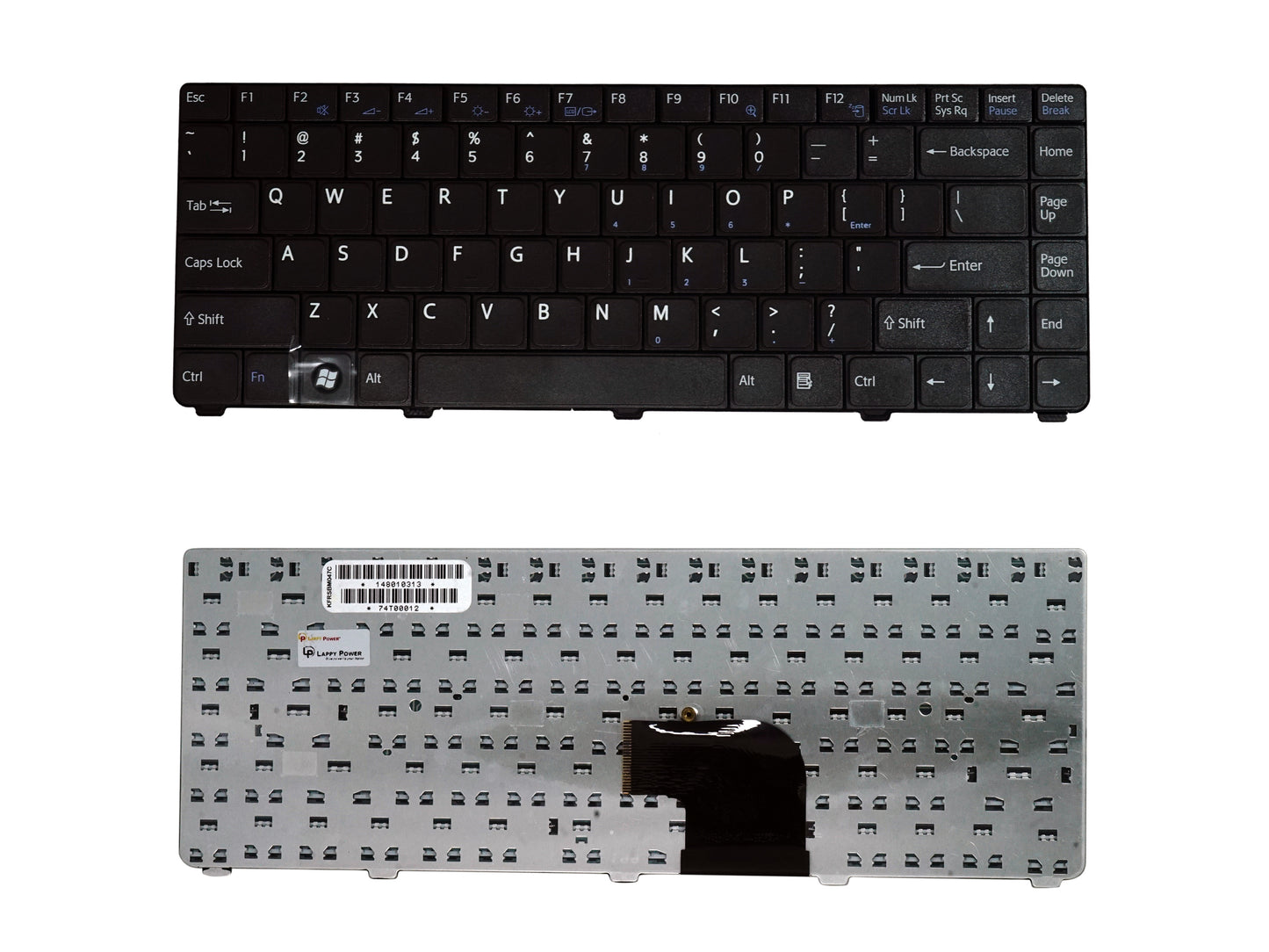 Laptop Keyboard compatible for DELL C BLACK