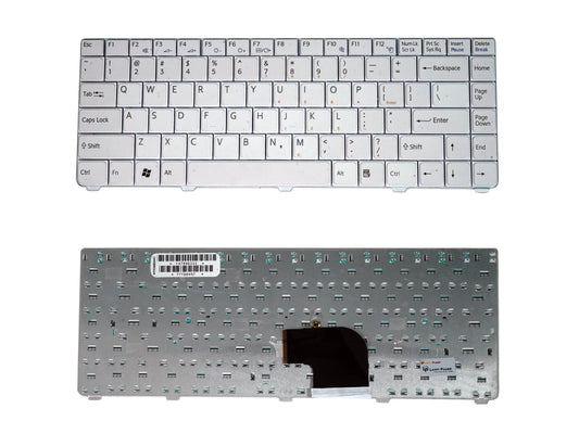 Laptop Keyboard compatible for SONY C WHITE