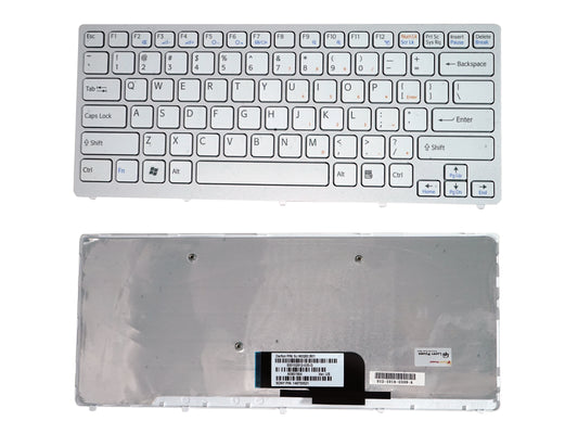 Laptop Keyboard compatible for SONY CW WHITE