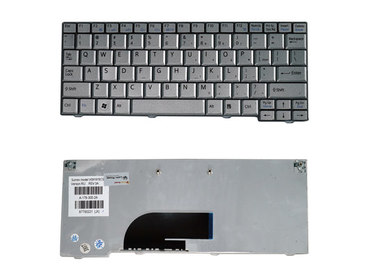 Laptop Keyboard compatible for SONY M SERIES SILVER