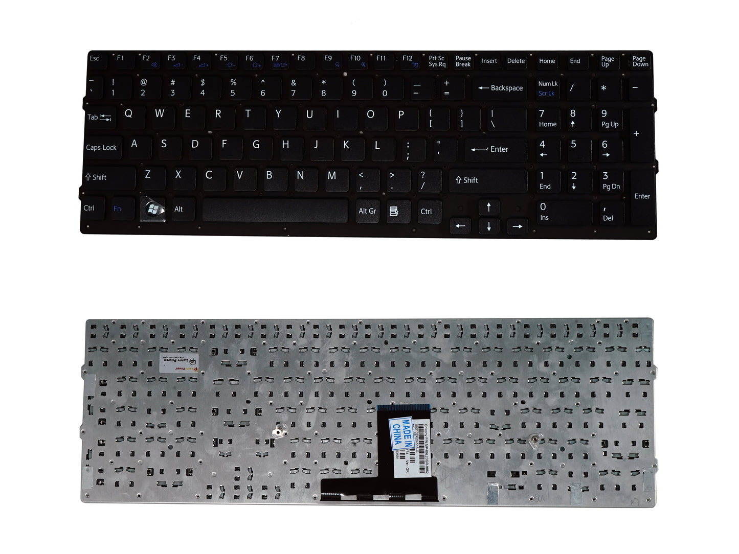 Laptop Keyboard compatible for SONY EC