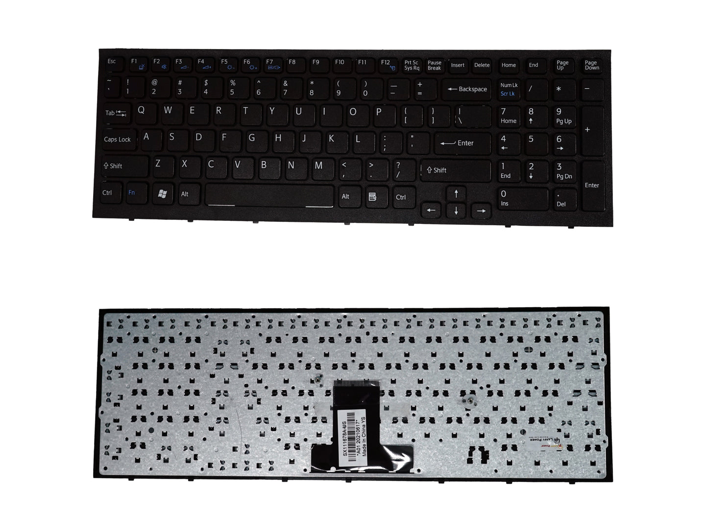 Laptop Keyboard compatible for SONY EB