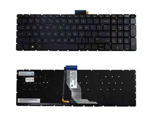 Laptop Keyboard compatible for HP 15BS / 15CC BLACK BACKLIGHT