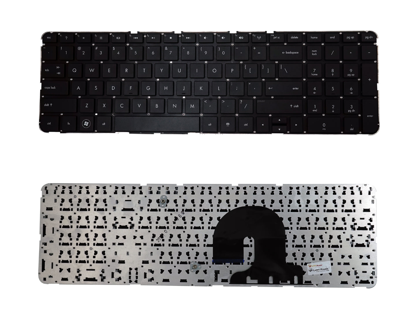 Laptop Keyboard compatible for HP DV7 4000 BLACK