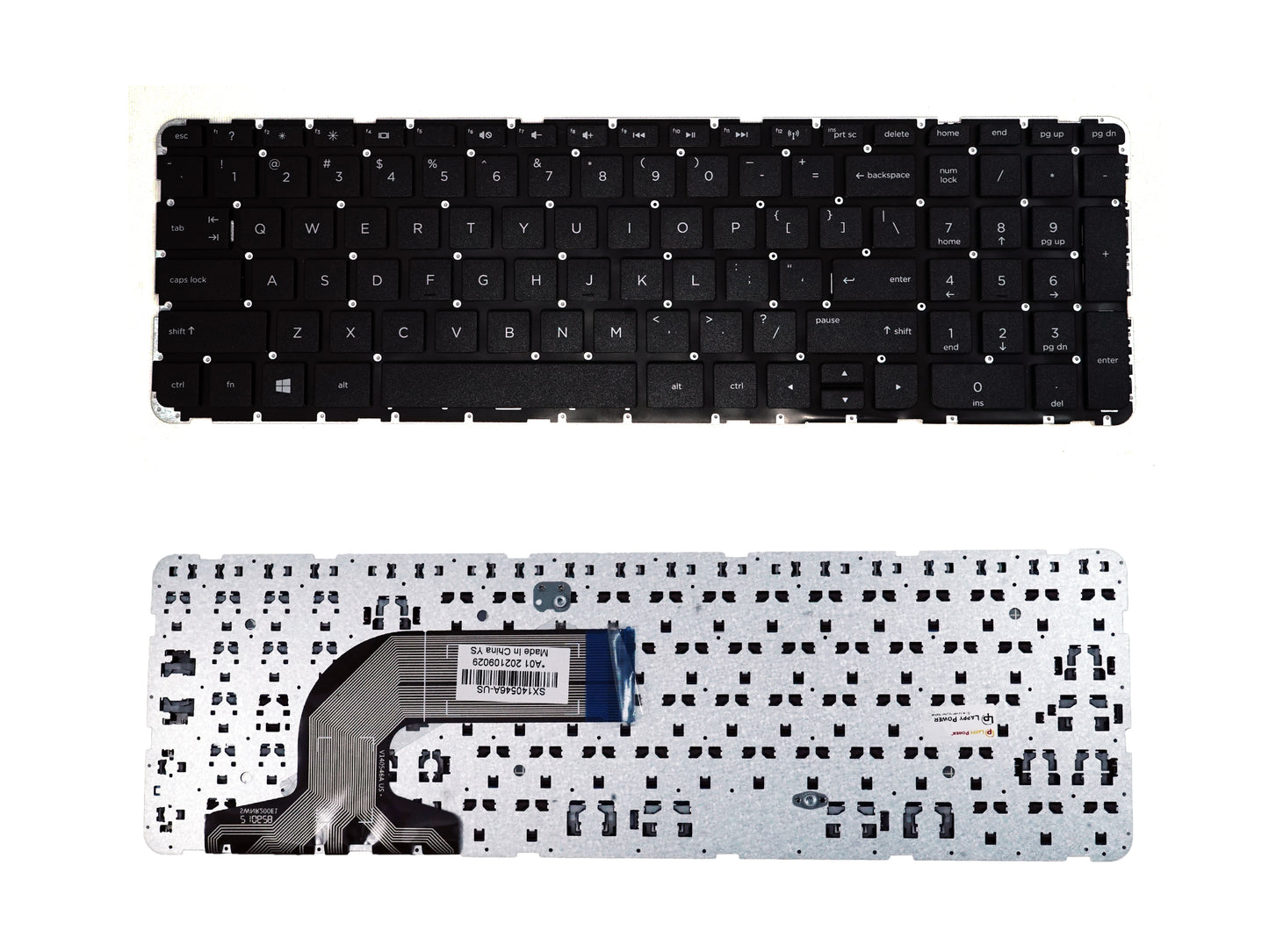 Laptop Keyboard compatible for HP 15D / 15N WITHOUT FRAME