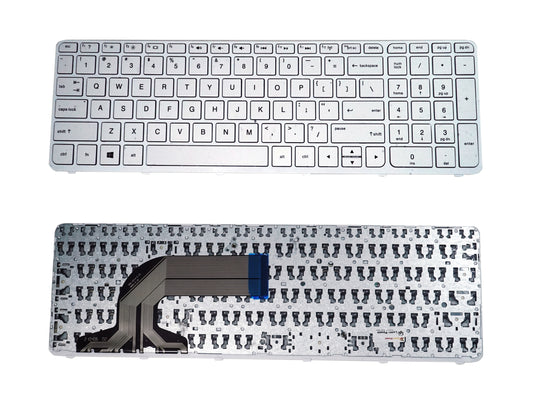 Laptop Keyboard compatible for HP 15E WHITE