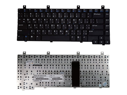 Laptop Keyboard compatible for HP DV5000 / V 2000 BLACK
