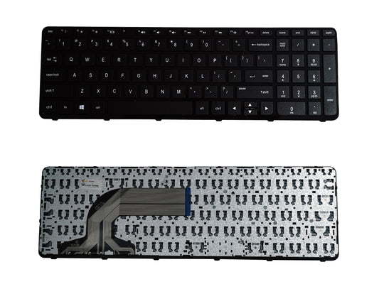 Laptop Keyboard compatible for HP 15E BLACK