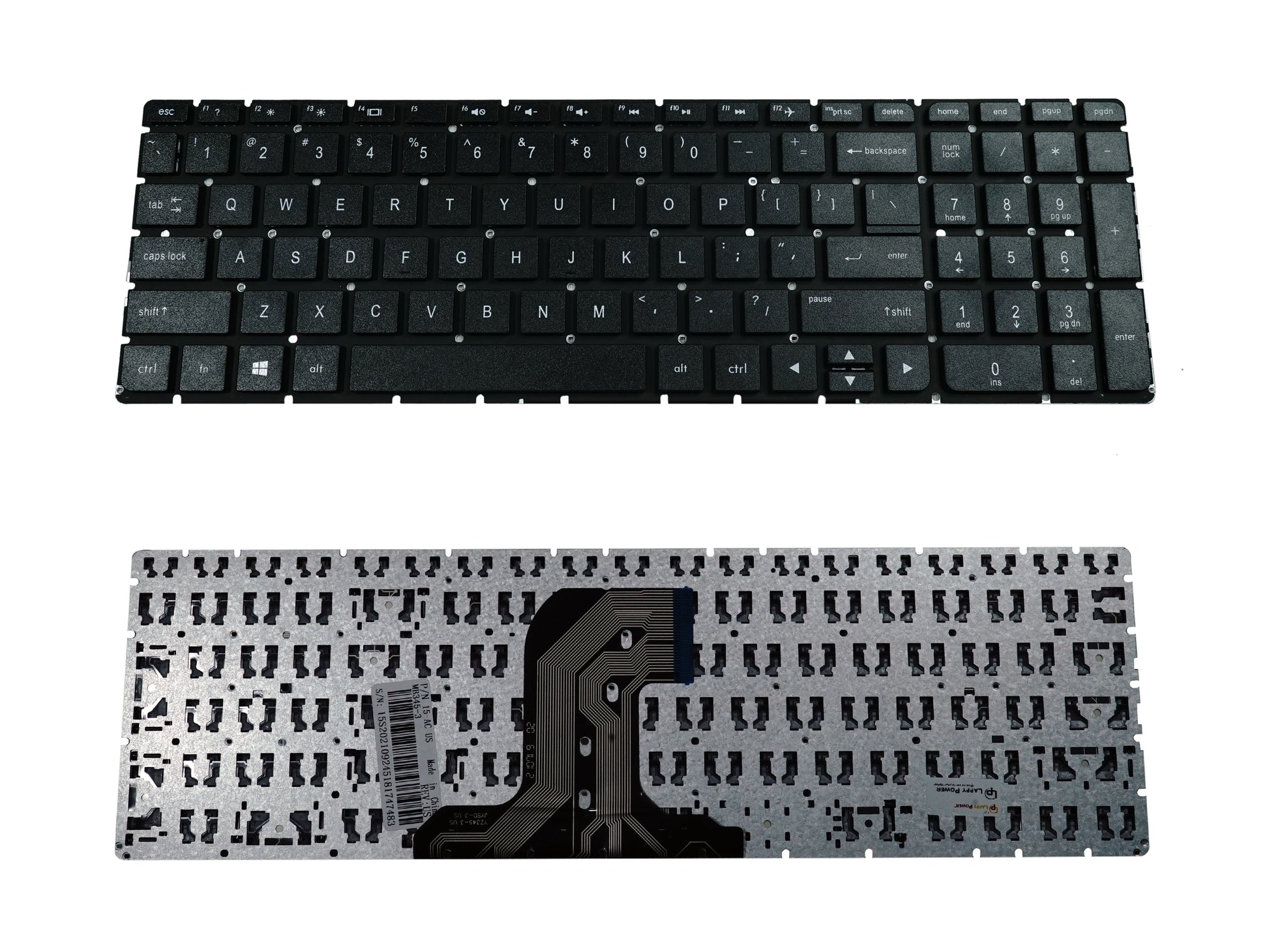 Laptop Keyboard compatible for HP 15AC