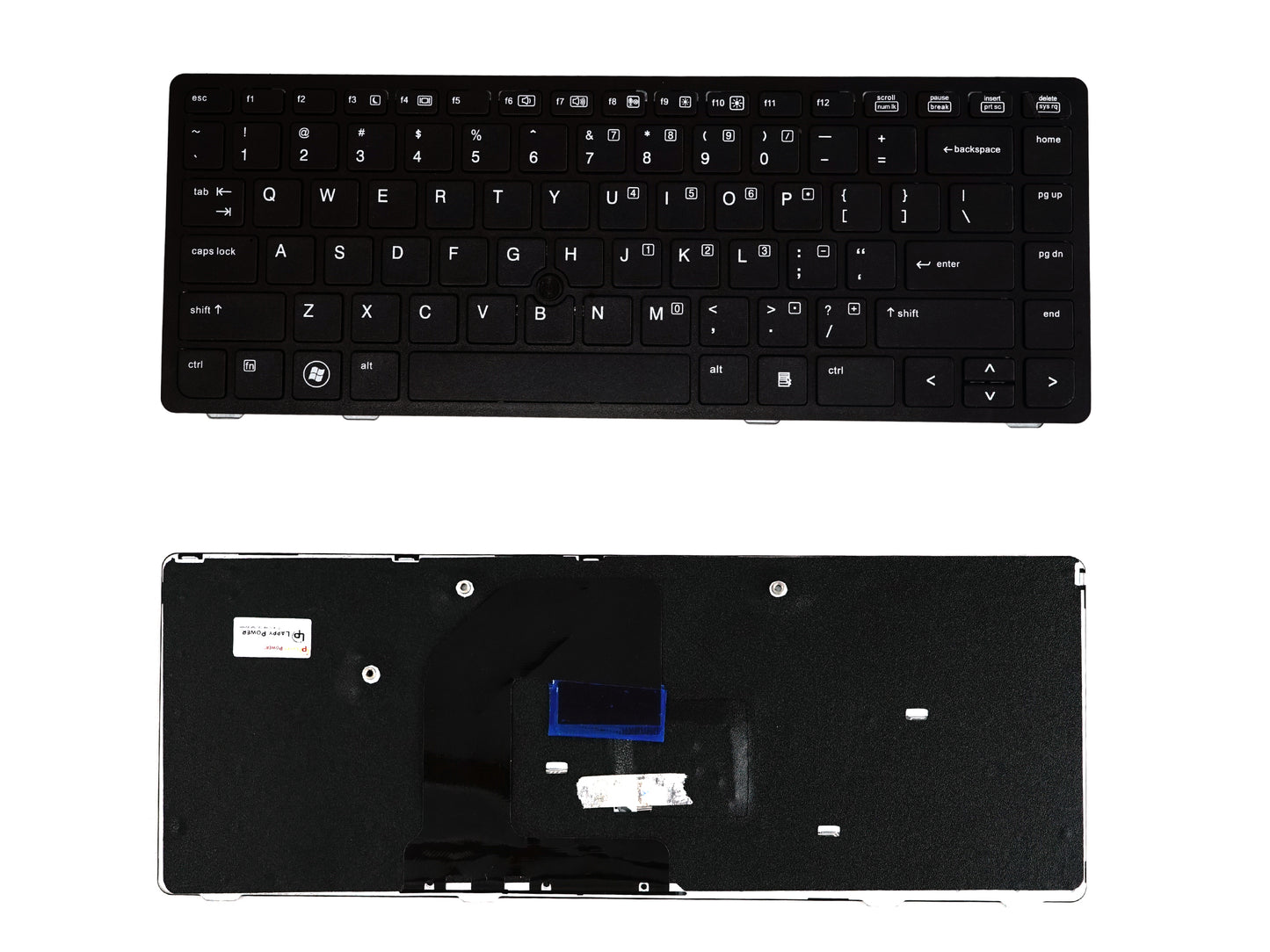 Laptop Keyboard compatible for HP 8460P / 6460B WITH MOUSE WITH FRAME