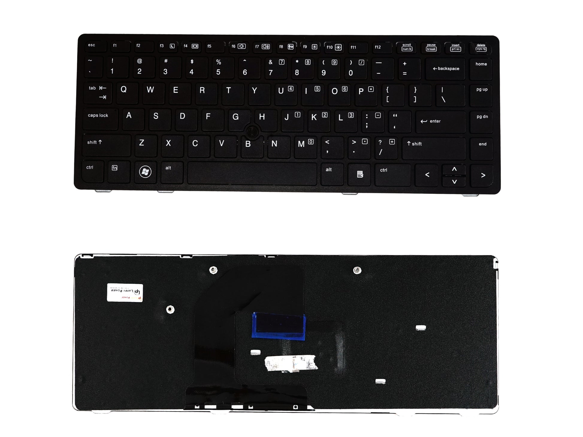 Laptop Keyboard compatible for HP 8460P / 6460B WITH MOUSE WITH FRAME