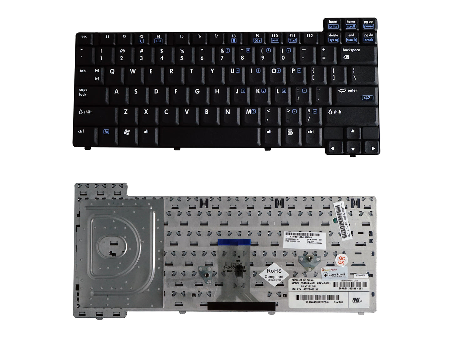 Laptop Keyboard compatible for HP NX7400