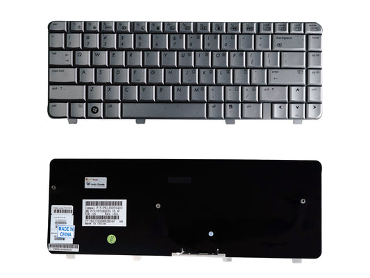 Laptop Keyboard compatible for HP DV4 SILVER