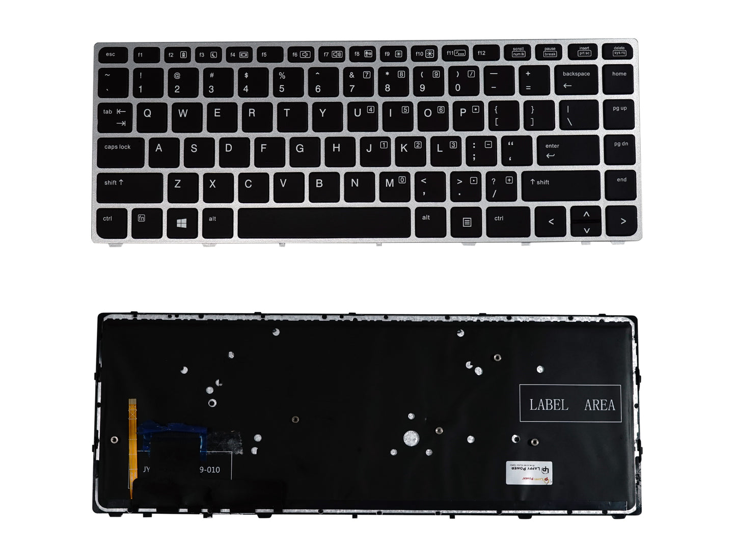 Laptop Keyboard compatible for HP 9470M WITHOUT MOUSE WITH LIGHT