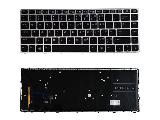 Laptop Keyboard compatible for HP 9470M WITHOUT MOUSE WITH LIGHT