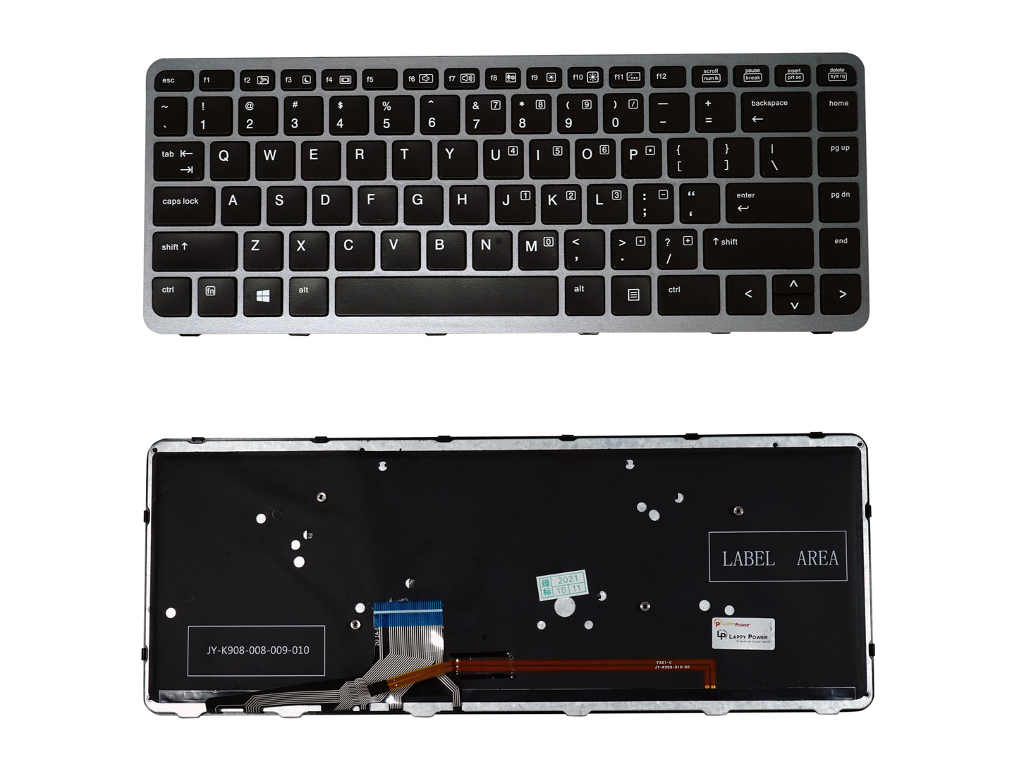 Laptop Keyboard compatible for HP 1040 G2 BACKLIGHT
