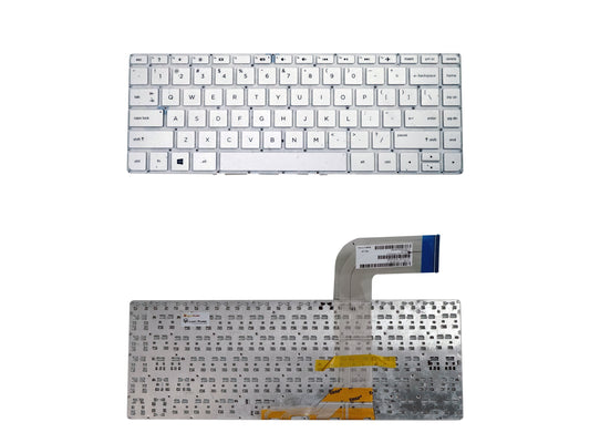 Laptop Keyboard compatible for HP 14P WHITE