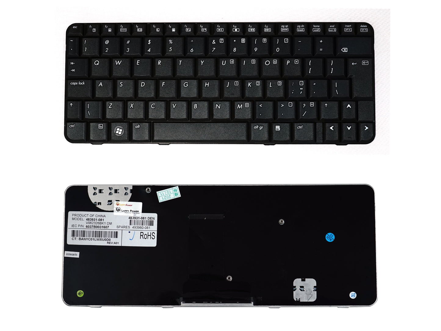 Laptop Keyboard compatible for HP CQ20 / 2230S