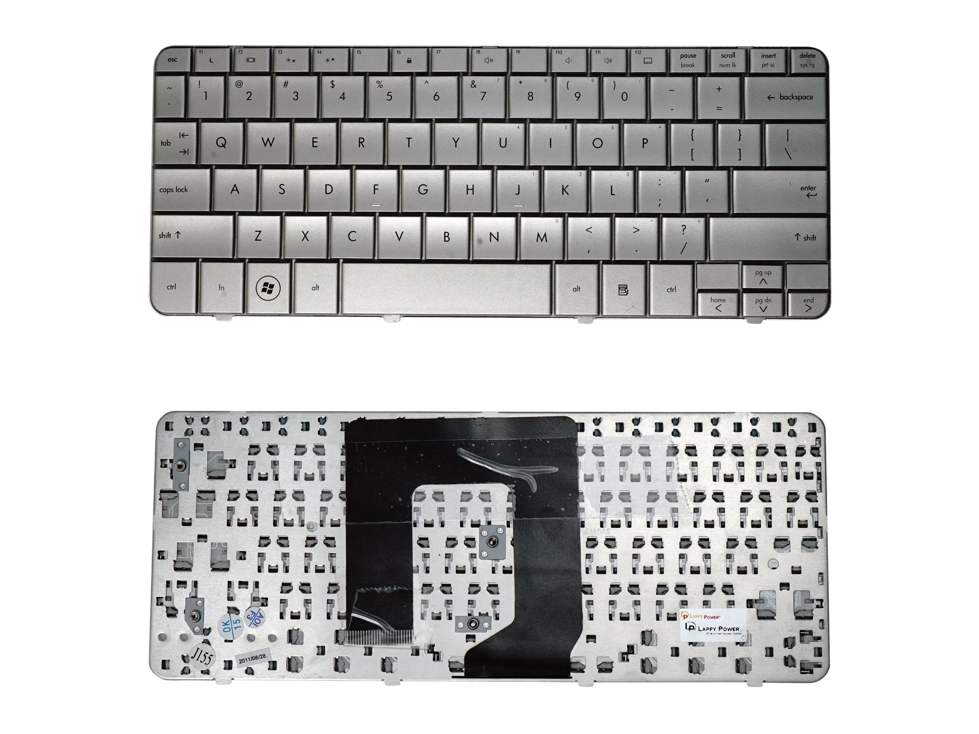 Laptop Keyboard compatible for HP DM1 1000 SILVER / 311