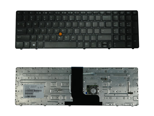 Laptop Keyboard compatible for HP 8560 W
