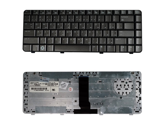 Laptop Keyboard compatible for HP DV3000 COFFEE