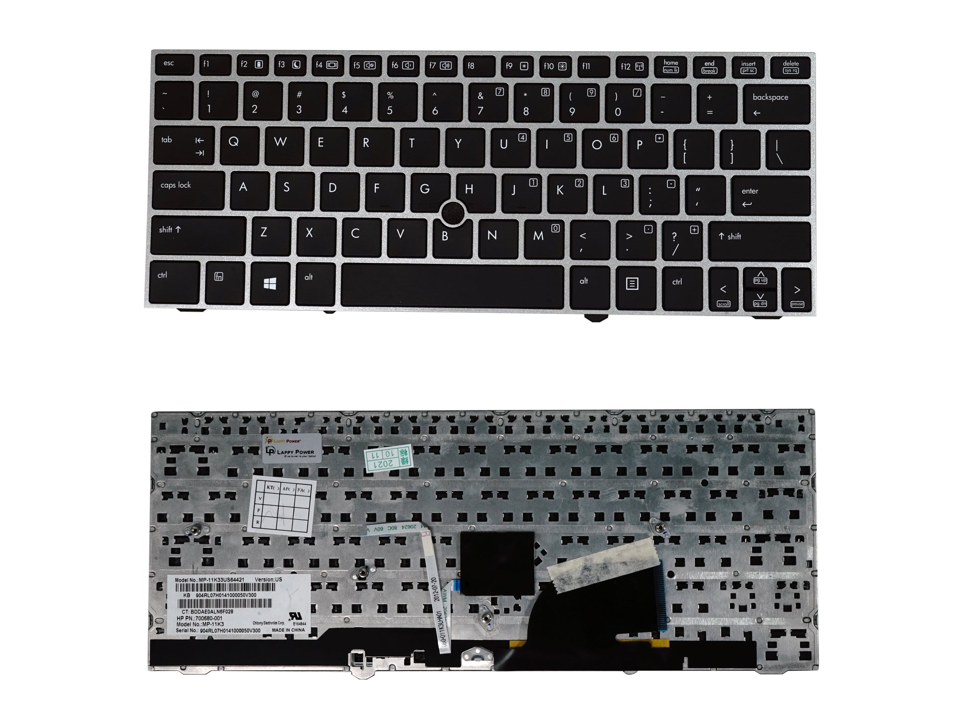 Laptop Keyboard compatible for HP 2170P