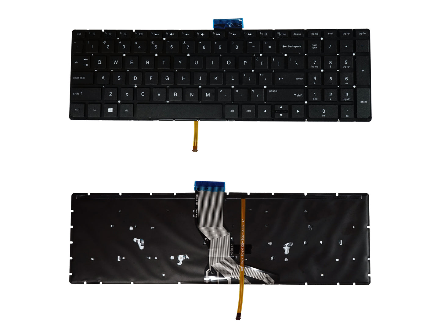 Laptop Keyboard compatible for HP 15AB BACKLIGHT BLACK