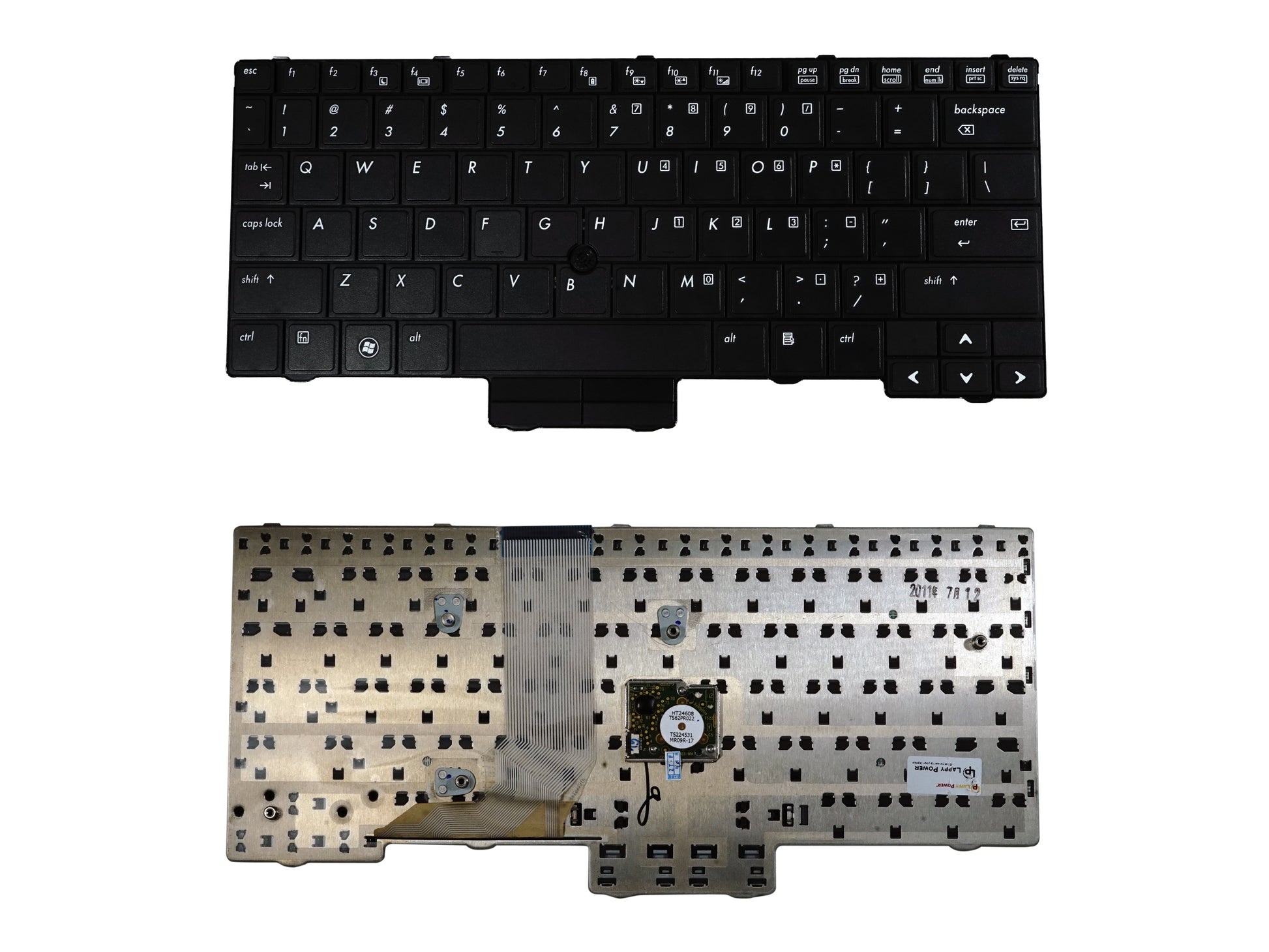 Laptop Keyboard compatible for HP 2540P