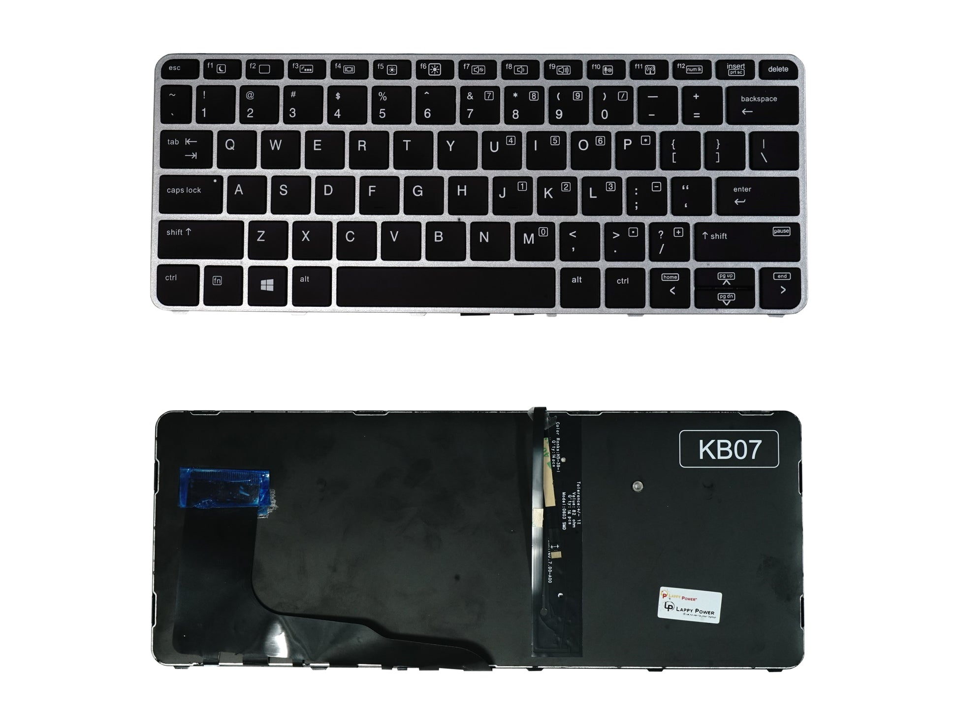 Laptop Keyboard compatible for HP 820 G3 BACKLIGHT WITHOUT MOUSE