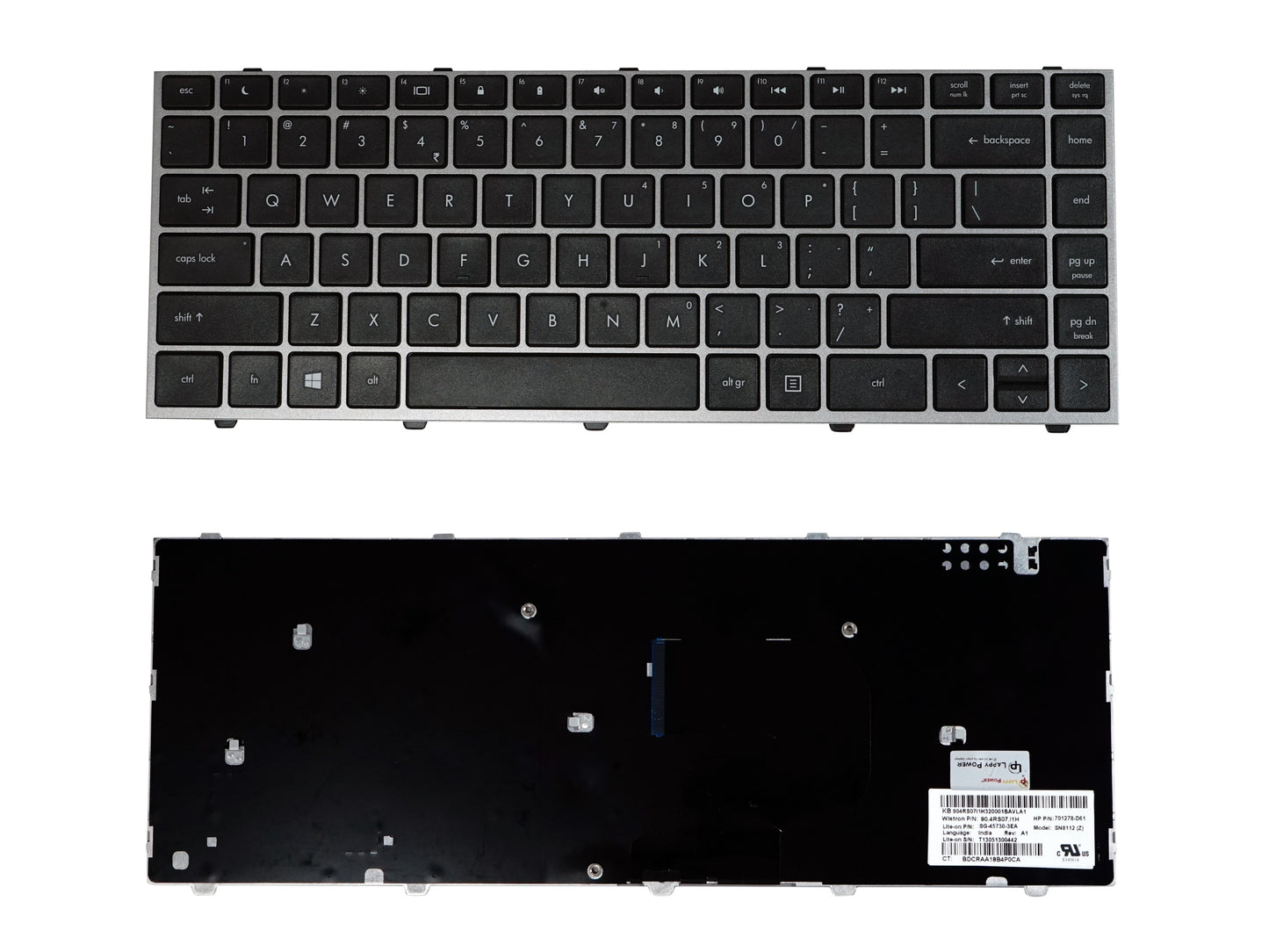 Laptop Keyboard compatible for HP 4340S