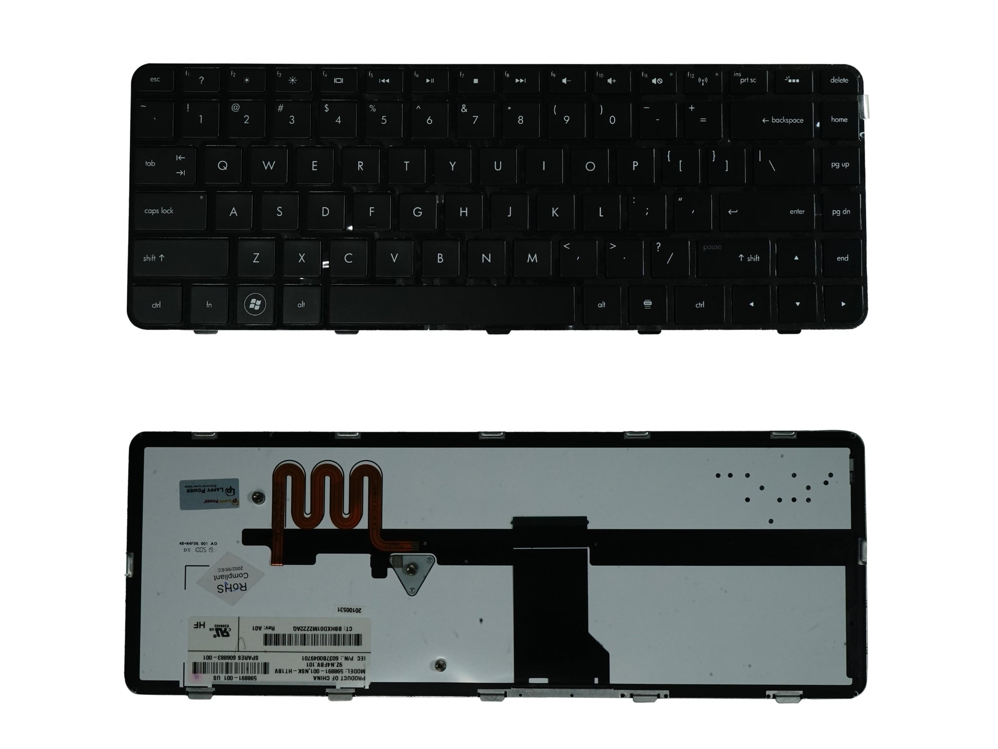 Laptop Keyboard compatible for HP DM4 WITH BACKLIGHT
