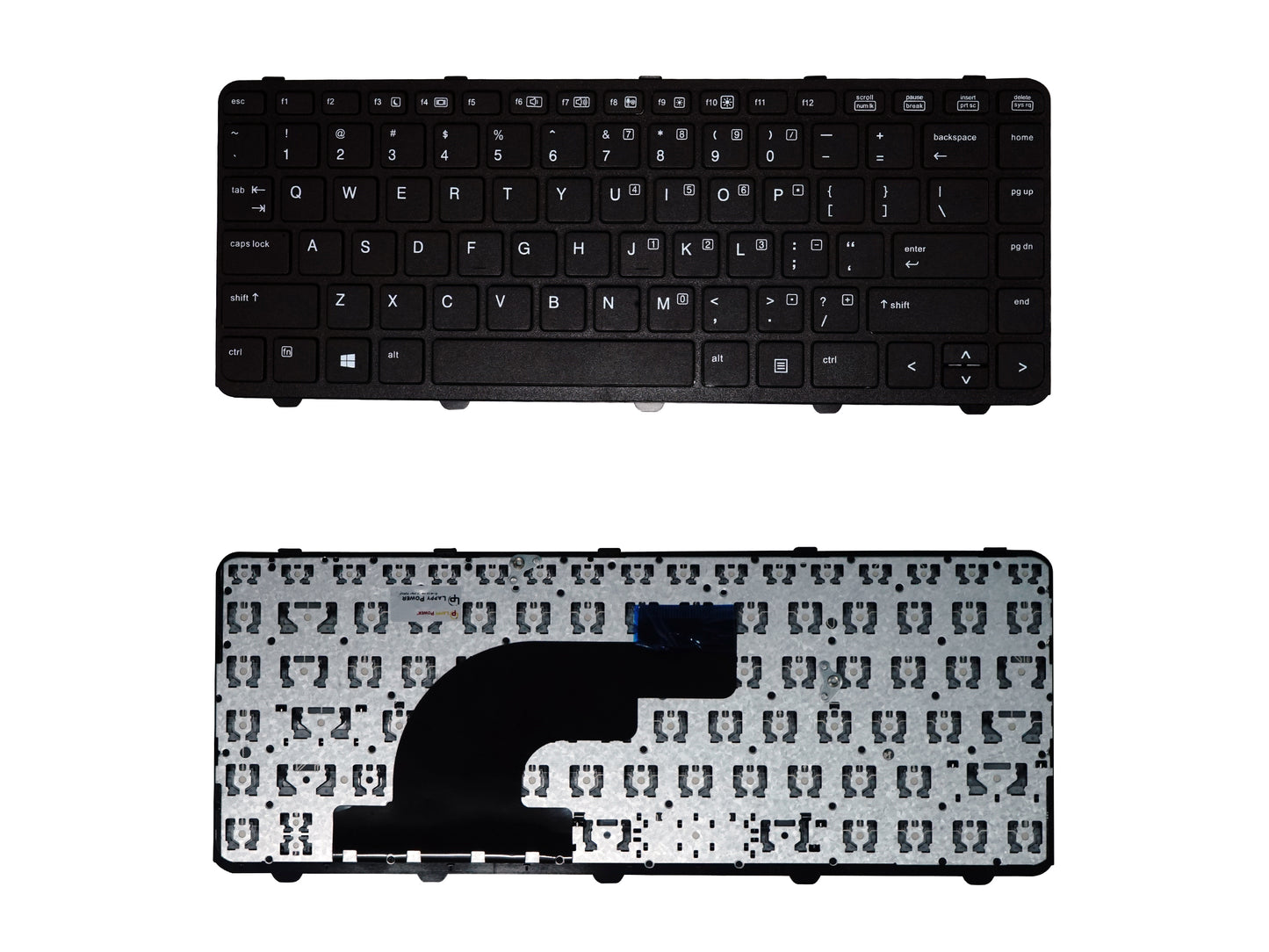 Laptop Keyboard compatible for HP 640 G1 WITHOUT MOUSE