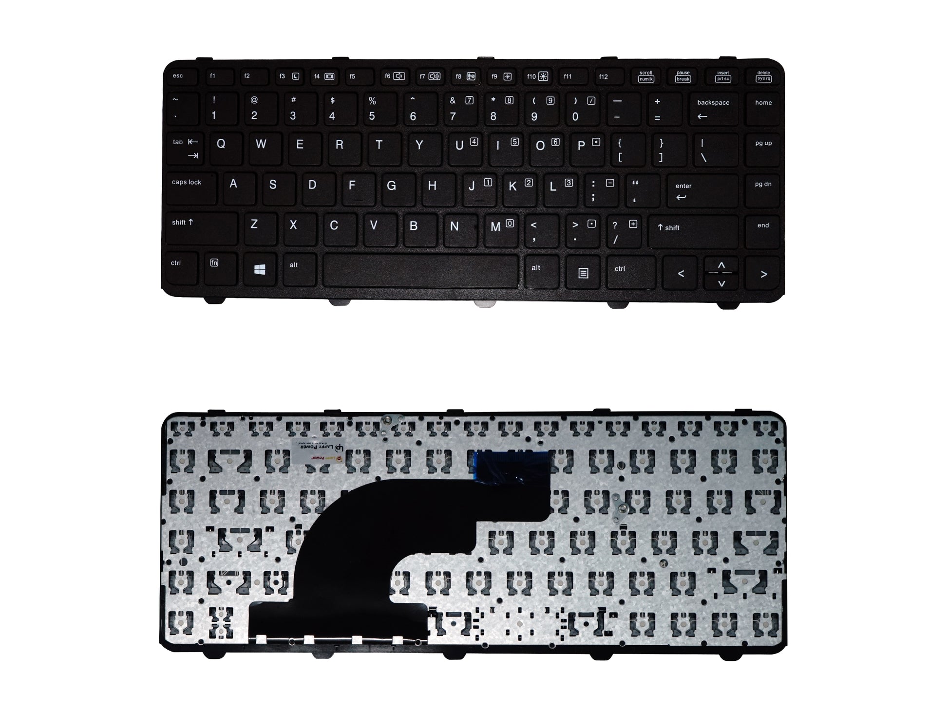 Laptop Keyboard compatible for HP 640 G1 WITHOUT MOUSE
