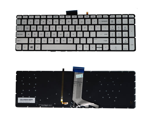 Laptop Keyboard compatible for HP M6-W SILVER