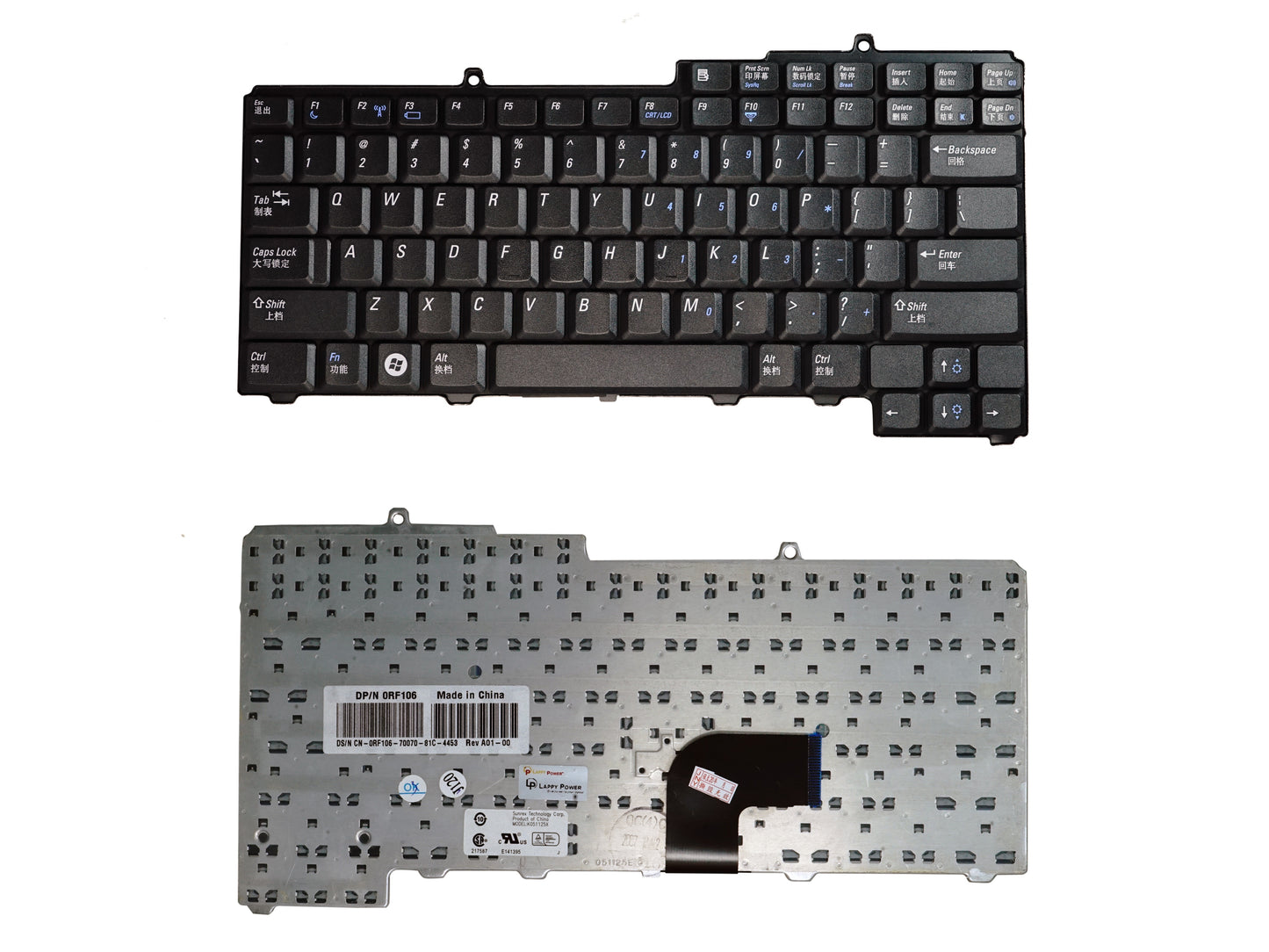 Laptop Keyboard compatible for DELL D520 / D 530