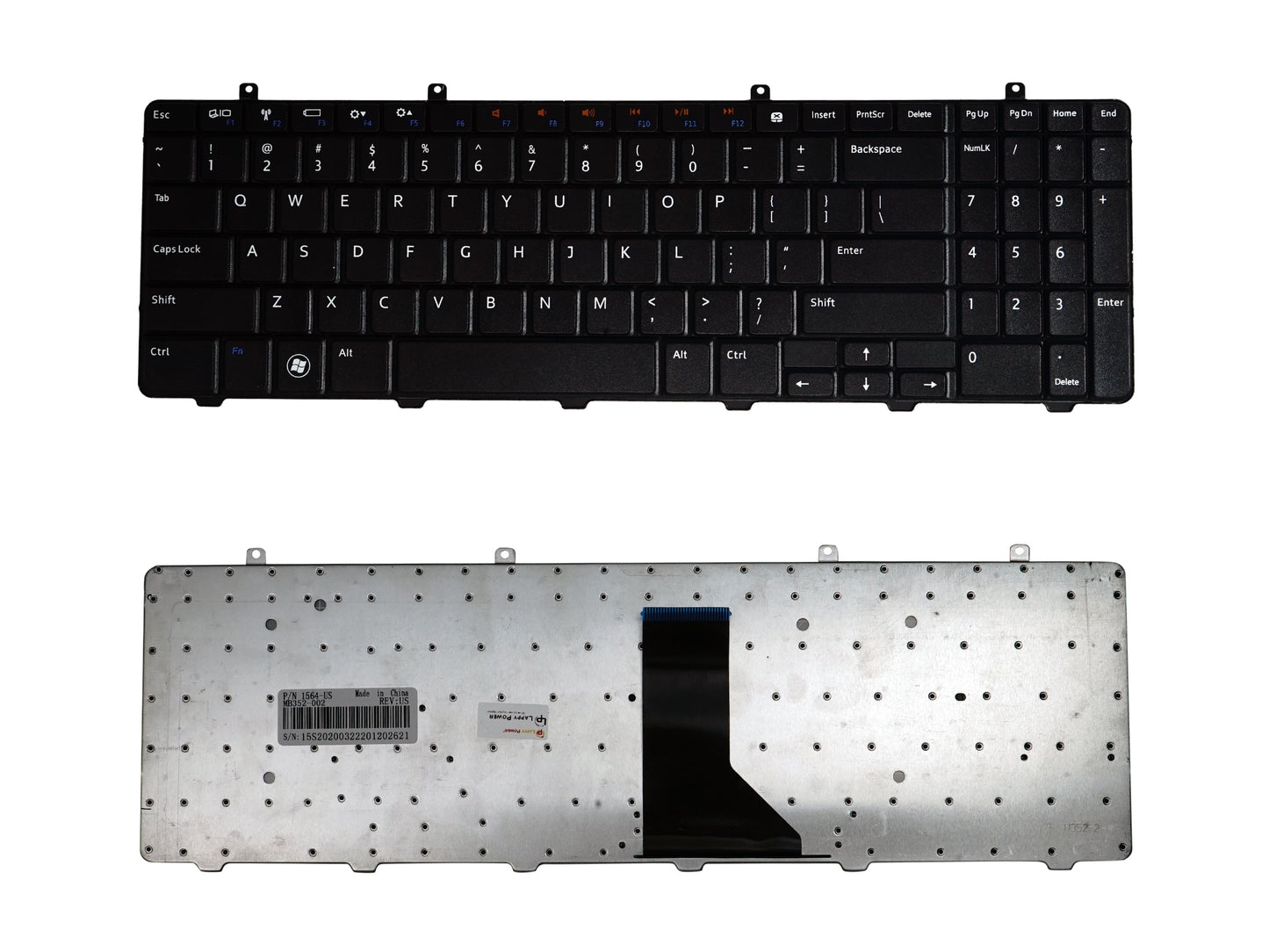 Laptop Keyboard compatible for DELL 1564