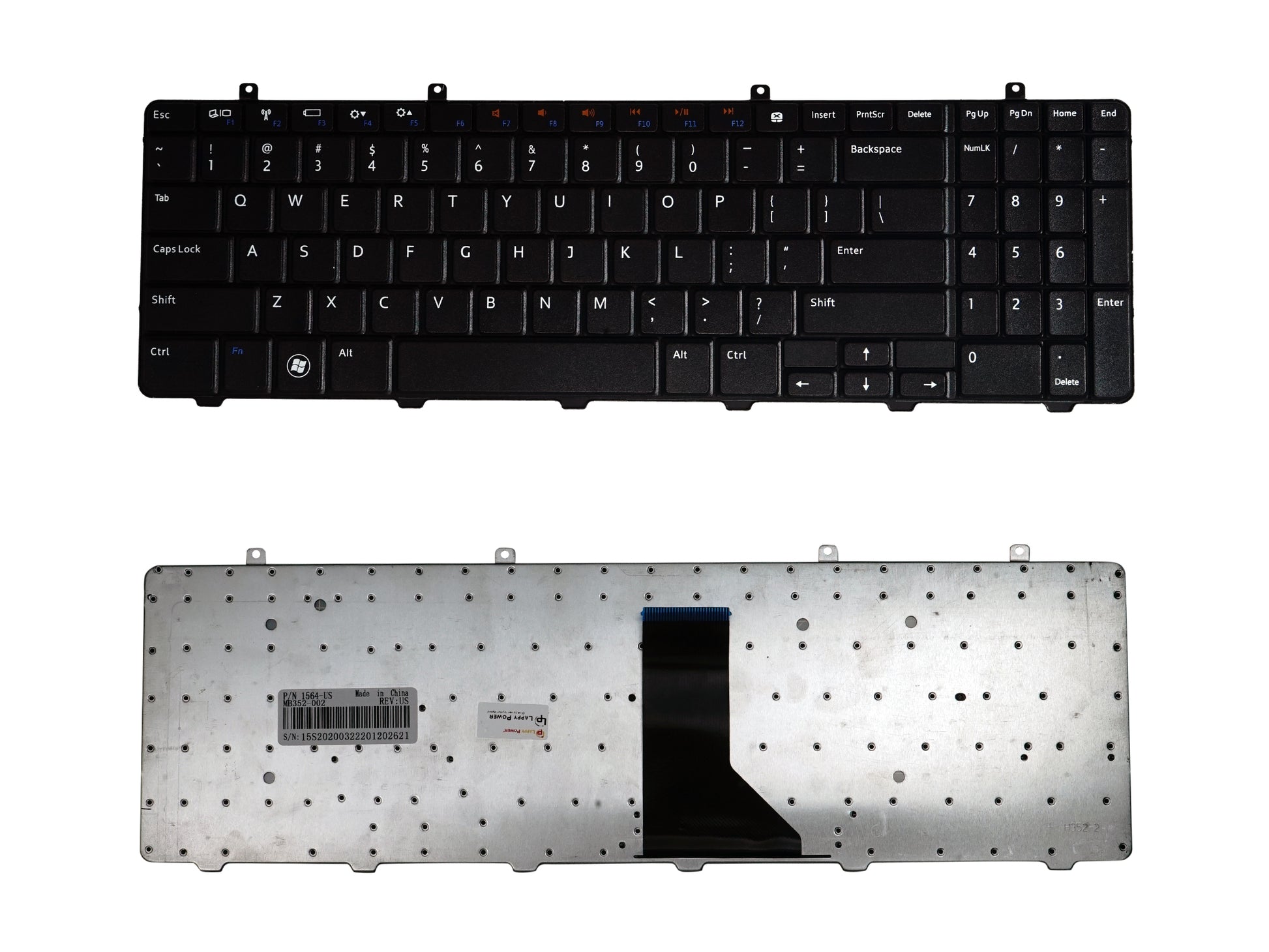 Laptop Keyboard compatible for DELL 1564