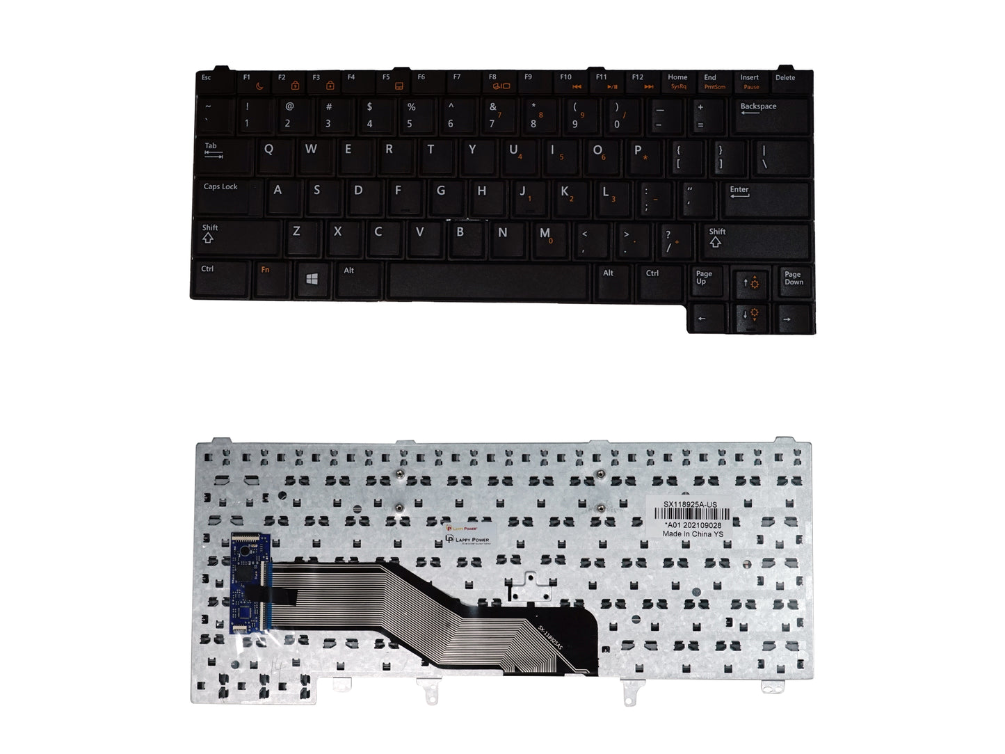 Laptop Keyboard compatible for DELL E5420 E6420 E6430 WITHOUT MOUSE