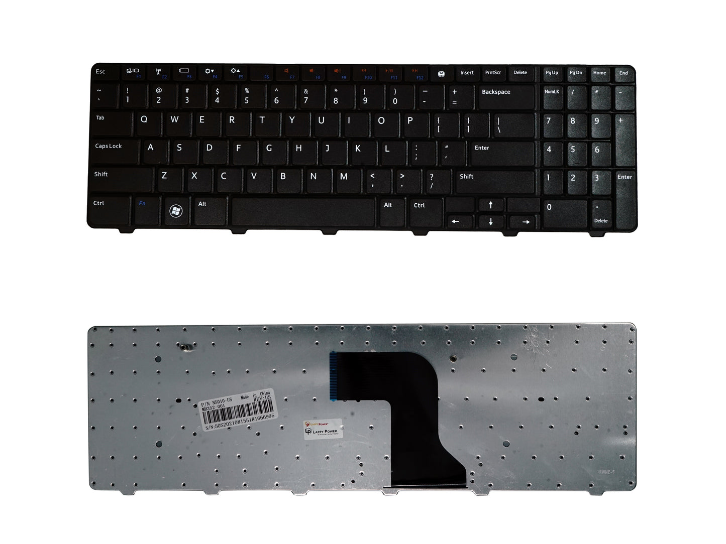 Laptop Keyboard compatible for DELL 15R 5010