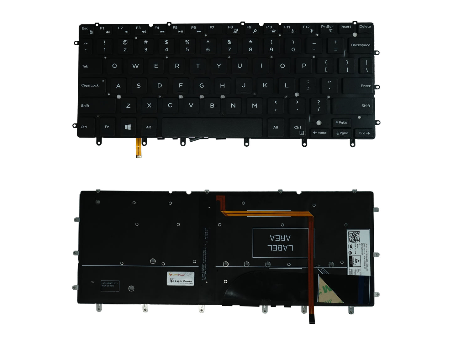 Laptop Keyboard compatible for DELL 13- 7000 / XPS 15-9350 SMALL SIZE