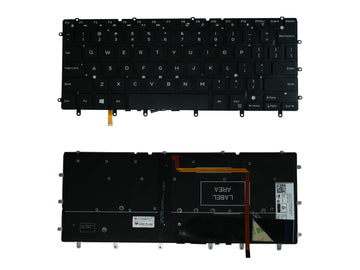 LappyPower Laptop Keyboard compatible for DELL 13- 7000 / XPS 15-9350 SMALL SIZE (With Backlight)