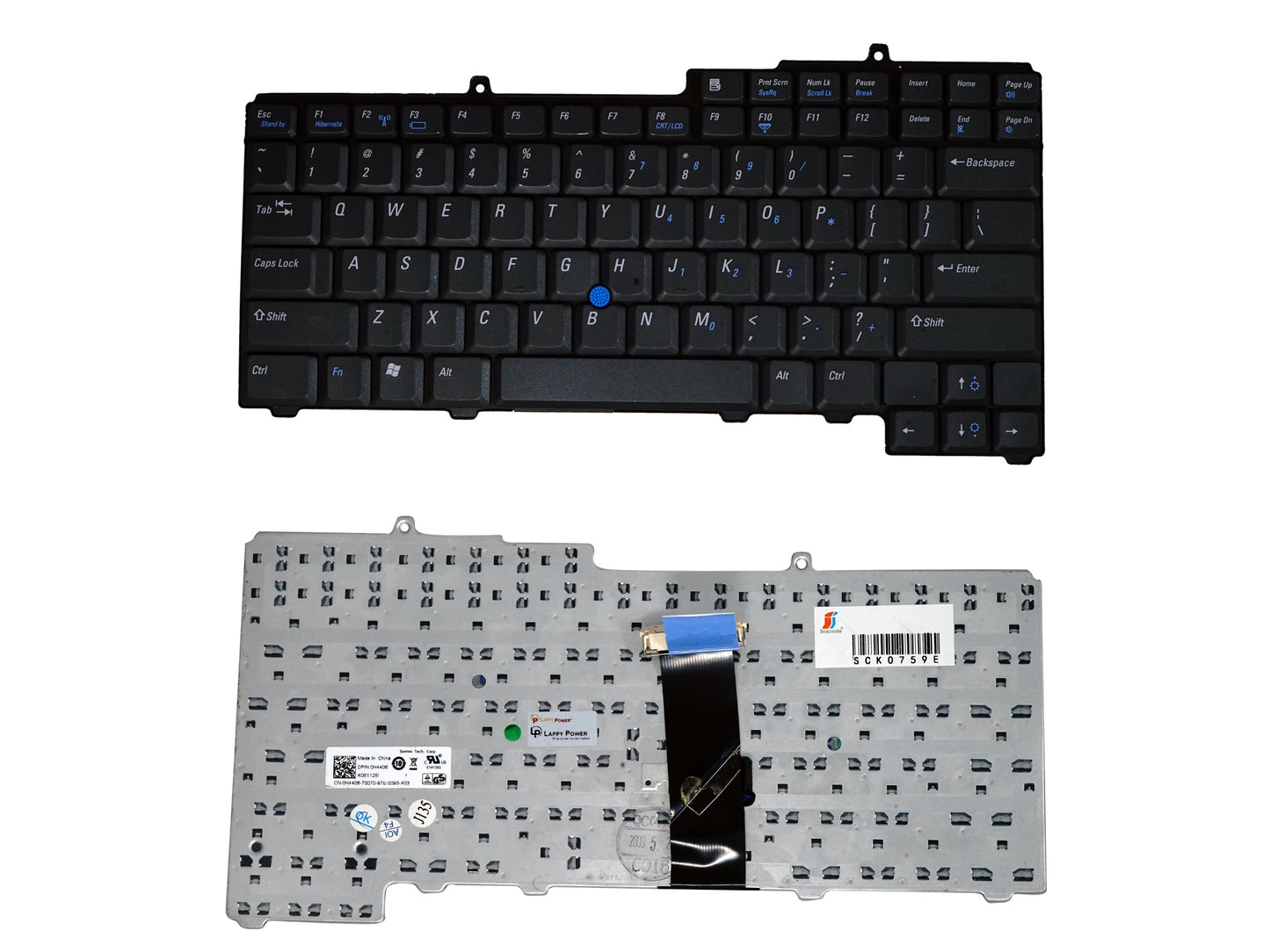 Laptop Keyboard compatible for DELL D610 / D6000