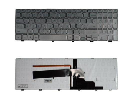 Laptop Keyboard compatible for DELL 15 7000 SILVER
