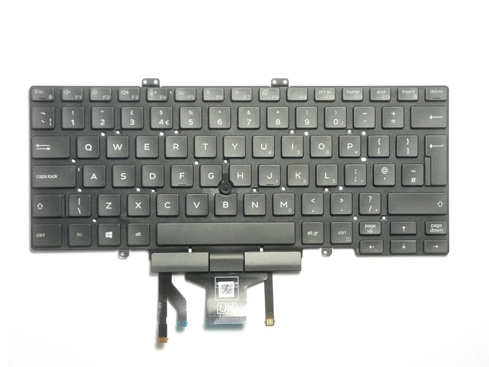 LappyPower Laptop Keyboard for Dell Latitude 5400 5401 5410 5411 UK BIG ENTER with Backlight and Trackpad
