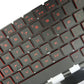LappyPower Laptop Keyboard compatible For HP 15-DC / 15-DH (Red with RGB Backlight)
