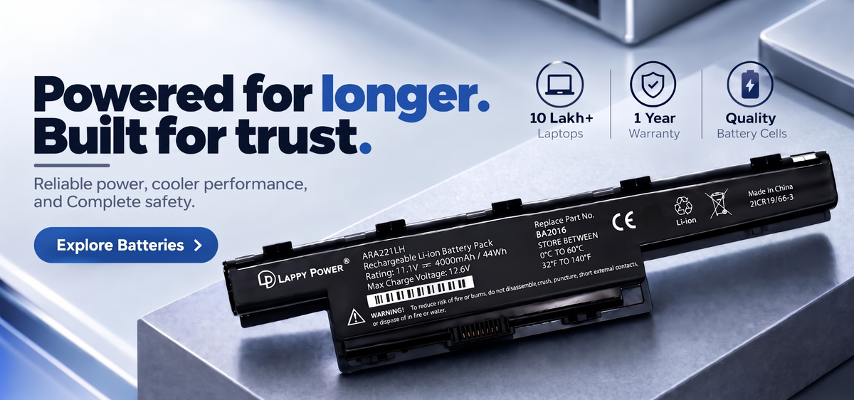 Lappy power battery for all model